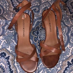 Lucky brand heel sandals